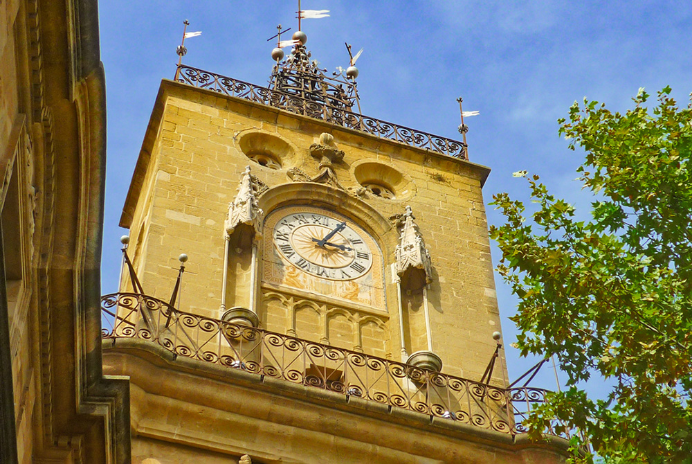 The Clock tower, Aix-en-Provence © French Moments