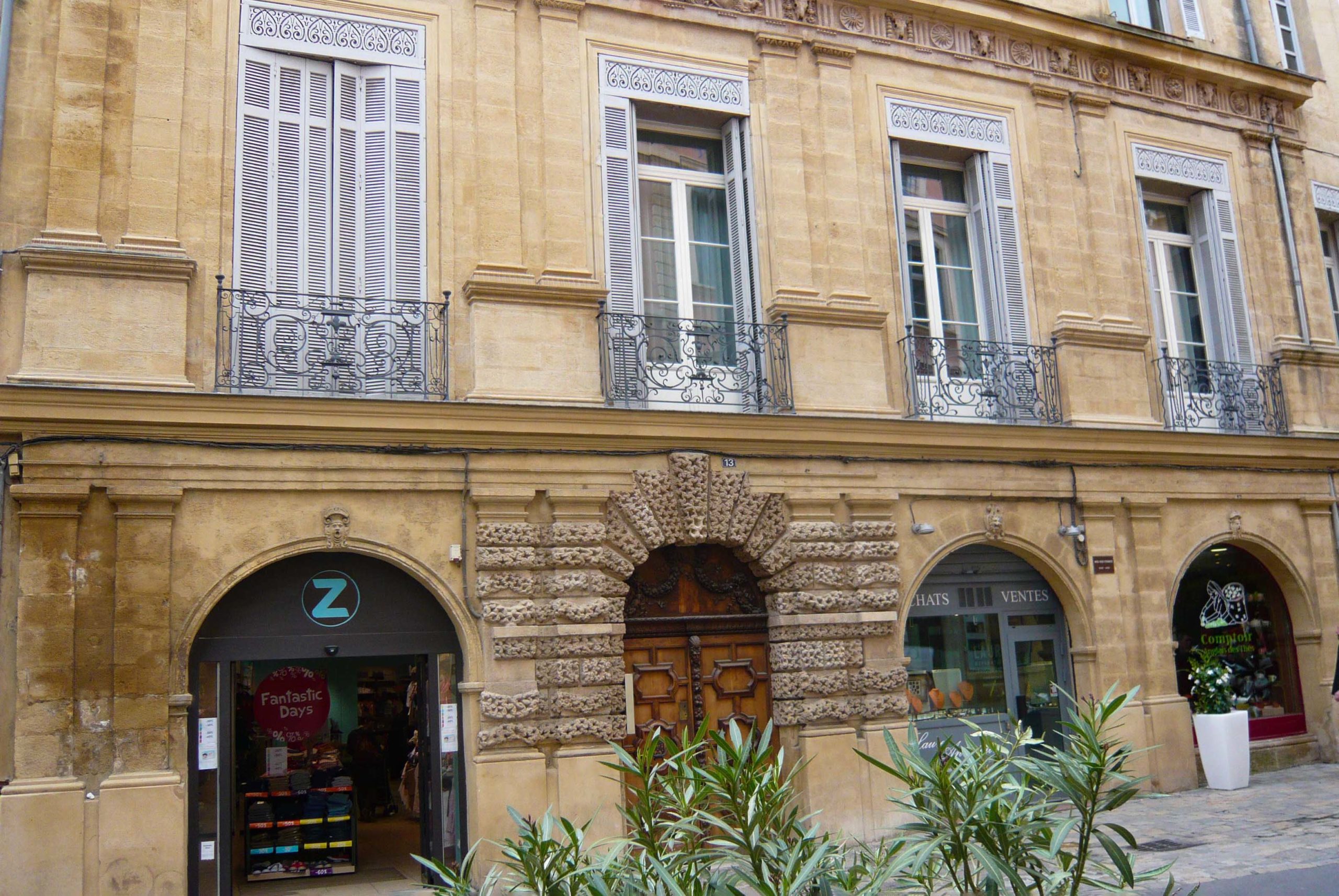 Hôtel Croze de Peyronetti © Le Passant - licence [CC BY-SA 3.0] from Wikimedia Commons