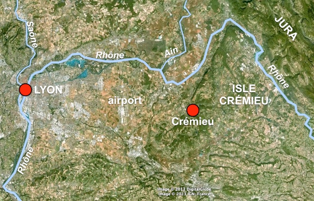 Isle Crémieu Map Website
