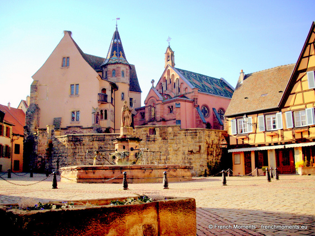 Place du Château in Eguisheim, Alsace © French Moments Place du Château in Eguisheim, Alsace © French Moments