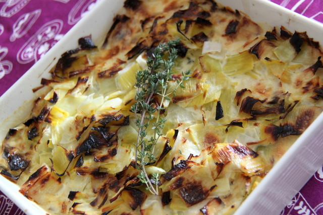 Gratin de poireaux © French Moments