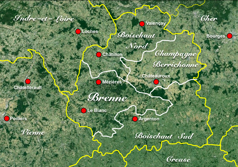 Brenne Map