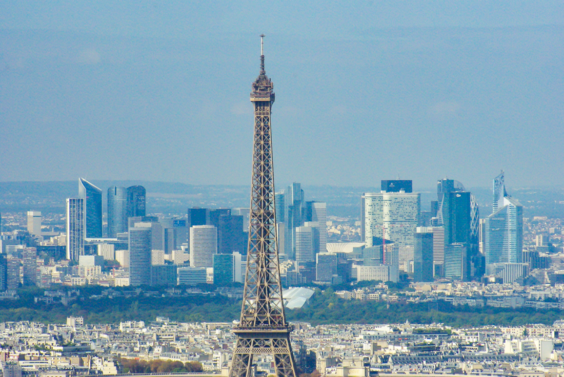 Tour Montparnasse - The top of the Eiffel Tower © French Moments