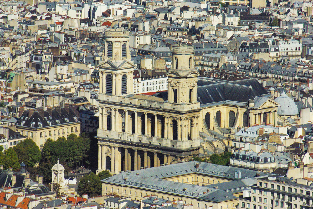 Famous Monuments of Paris - Tour Montparnasse - Saint-Sulpice church © French Moments