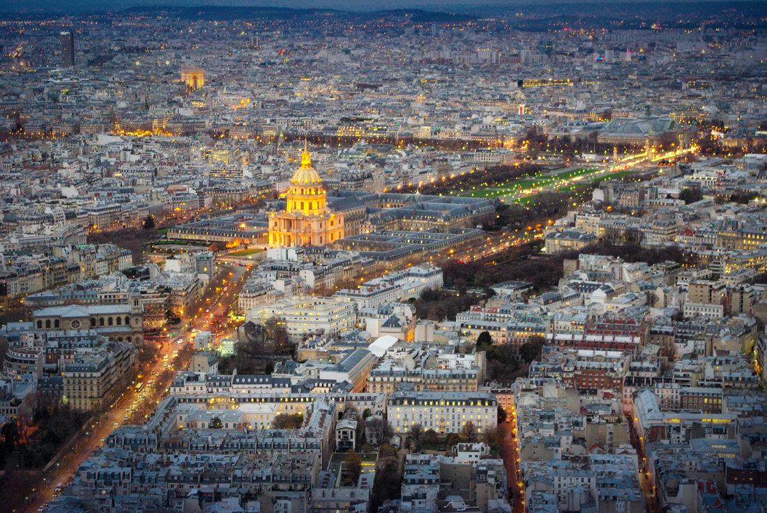 Seventh arrondissement from Tour Montparnasse © French Moments