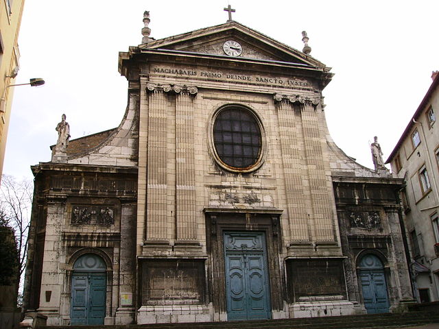 St. Just church, Lyon Fourvière, by Alorange, licence (CC BY-SA 3.0), from Wikimedia Commons
