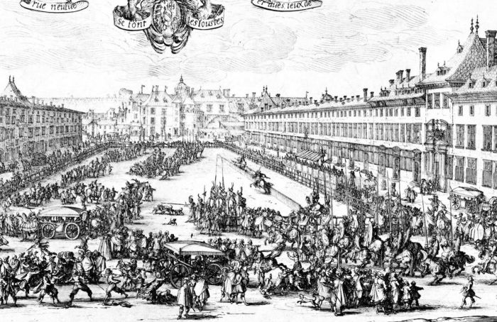 Place de la Carrière by Jacques Callot