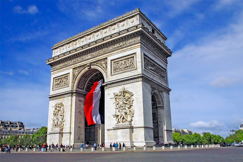 Arc de Triomphe Paris copyright French Moments