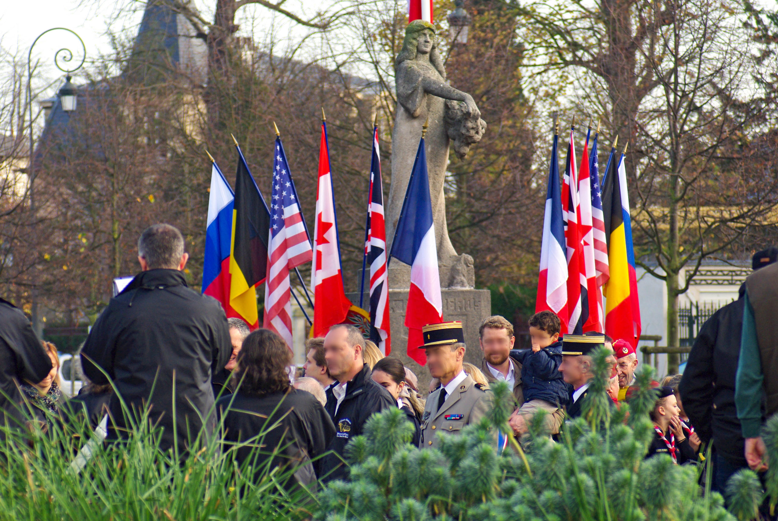 WWI Armistice Day commemoration in Maisons-Laffitte (Ile de France) © French Moments