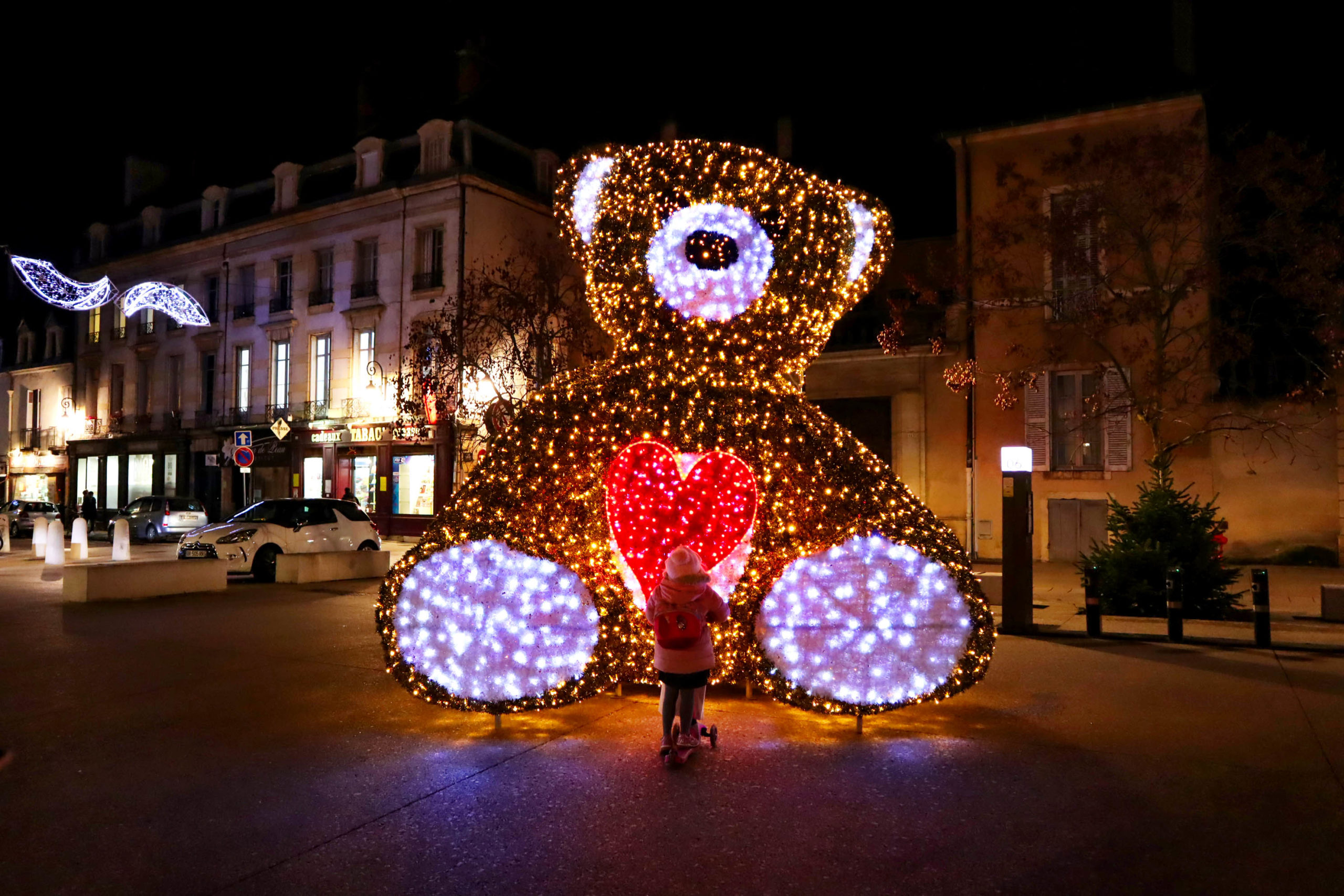 Christmas teddy bear © Office de Tourisme de Dijon Métropole