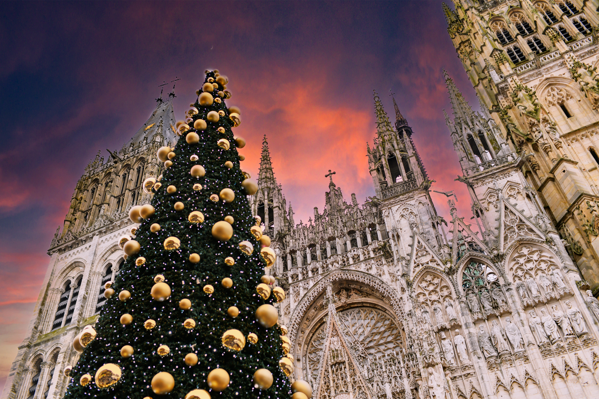 Rouen Christmas Market. Photo by o1559kip via Envato Elements