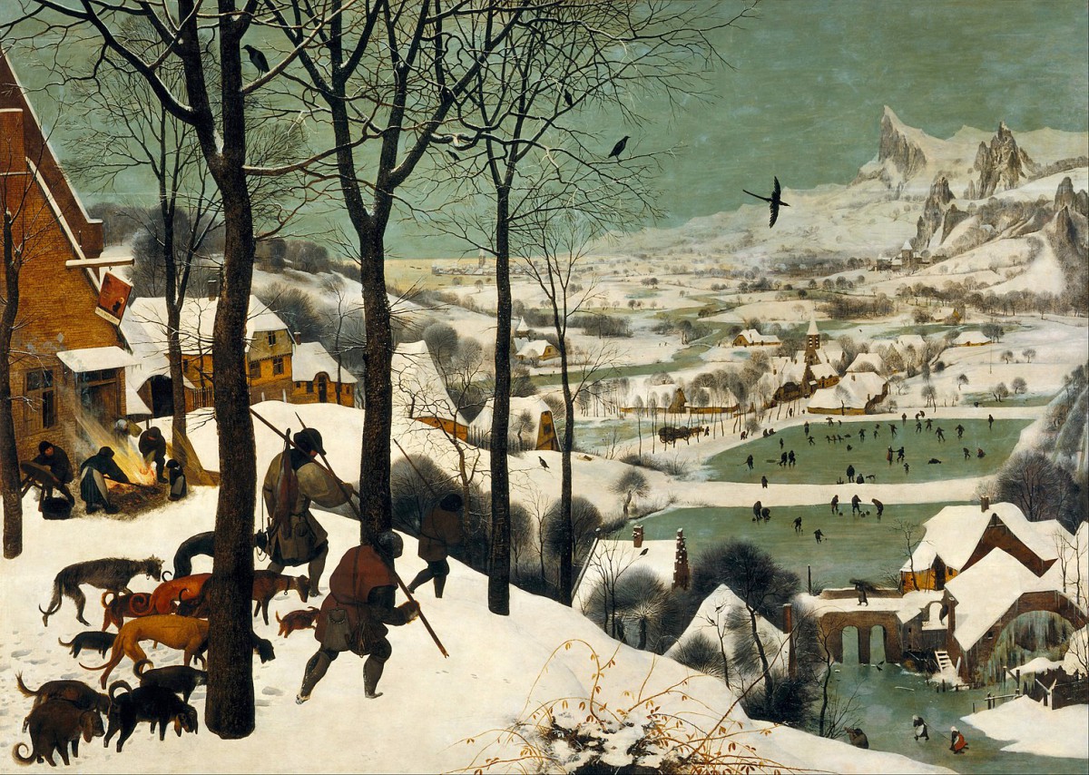 Pieter Bruegel: the Elder The Hunters in the Snow (1565)
