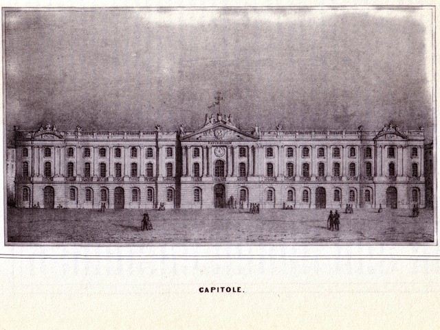 Toulouse Capitole in 19th Century