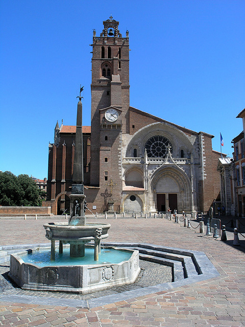 Toulouse Cathedral © Eric Pouhier - licence [CC BY-SA 2.5] from Wikimedia Commons