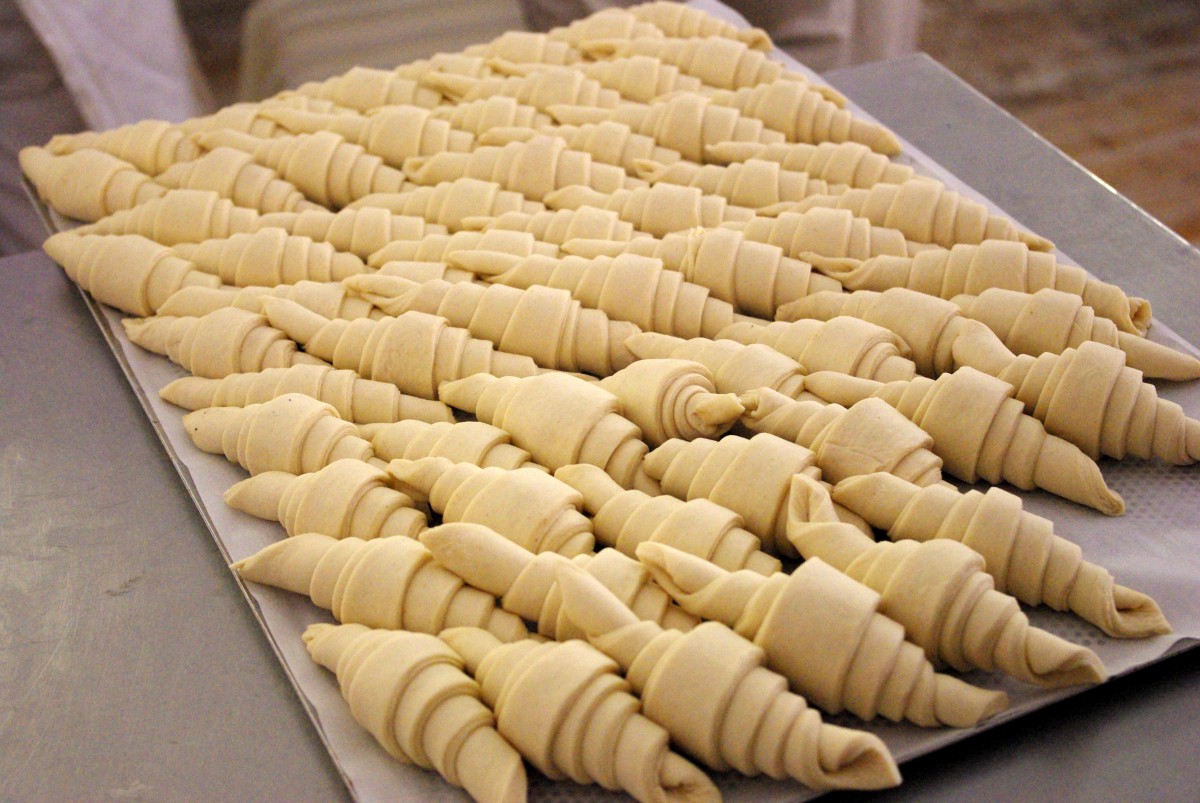 The making of croissant at the Paris Bread Festival © French Moments