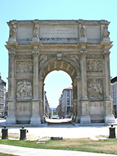 Porte d'Aix Marseille © Robert Valette - licence [CC BY-SA 3.0] from Wikimedia Commons