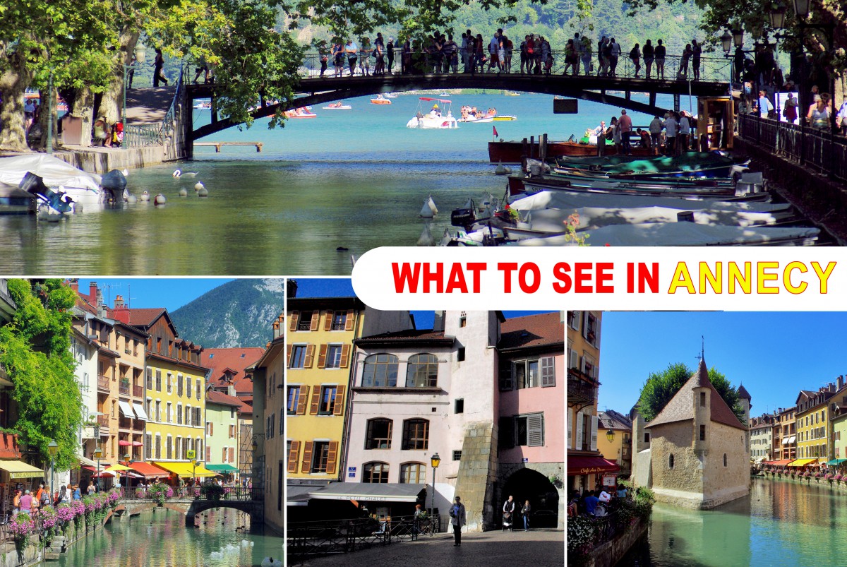 What to see in Annecy old town © French Moments