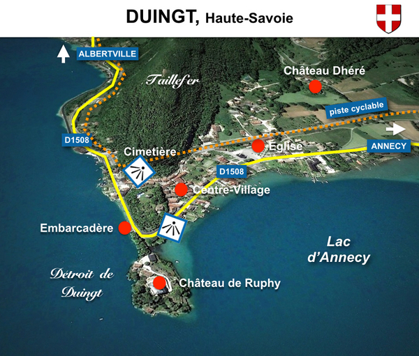 Map of Duingt