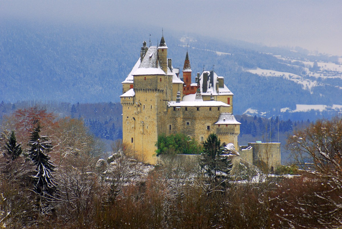 The castle of Menthon, castles of France © French Moments