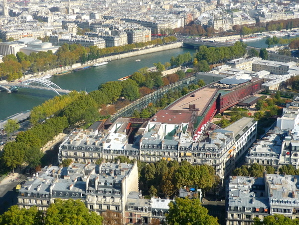 Quai Branly from above © French Moments