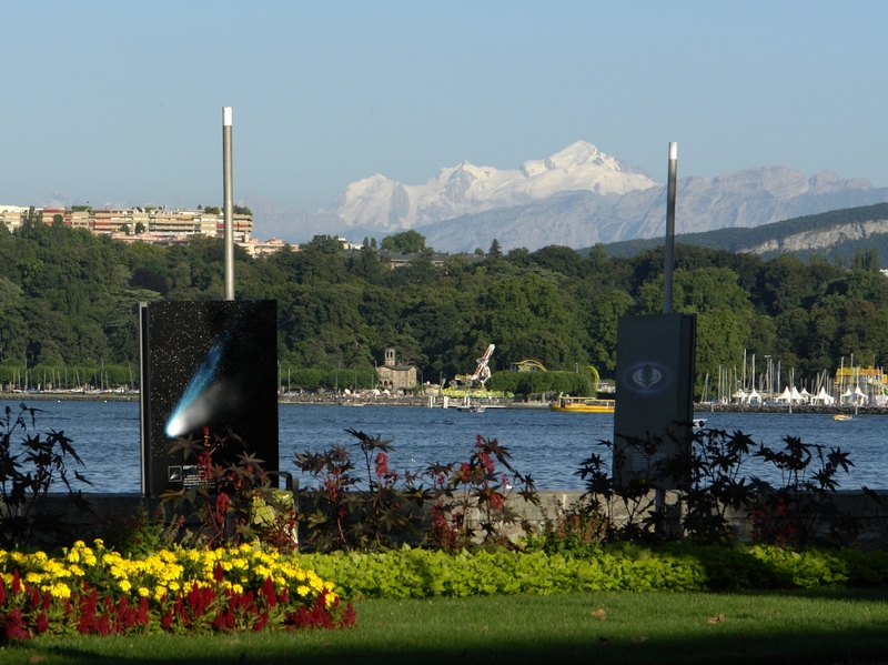 Mont-Blanc from Geneva © Yann (talk) - licence [CC BY-SA 3.0] from Wikimedia Commons