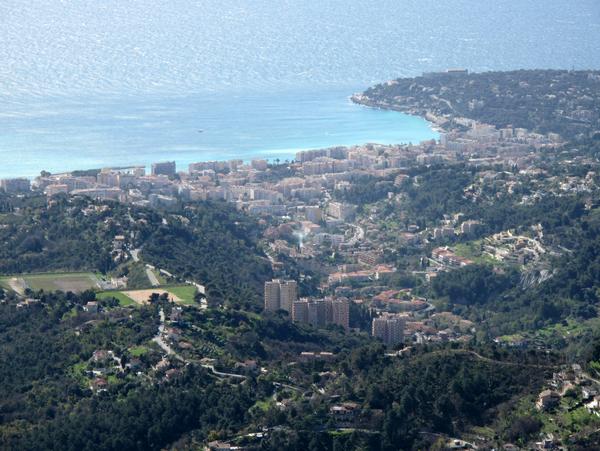 Cap-Martin from Sainte-Agnes by Tangopaso (Public Domain)