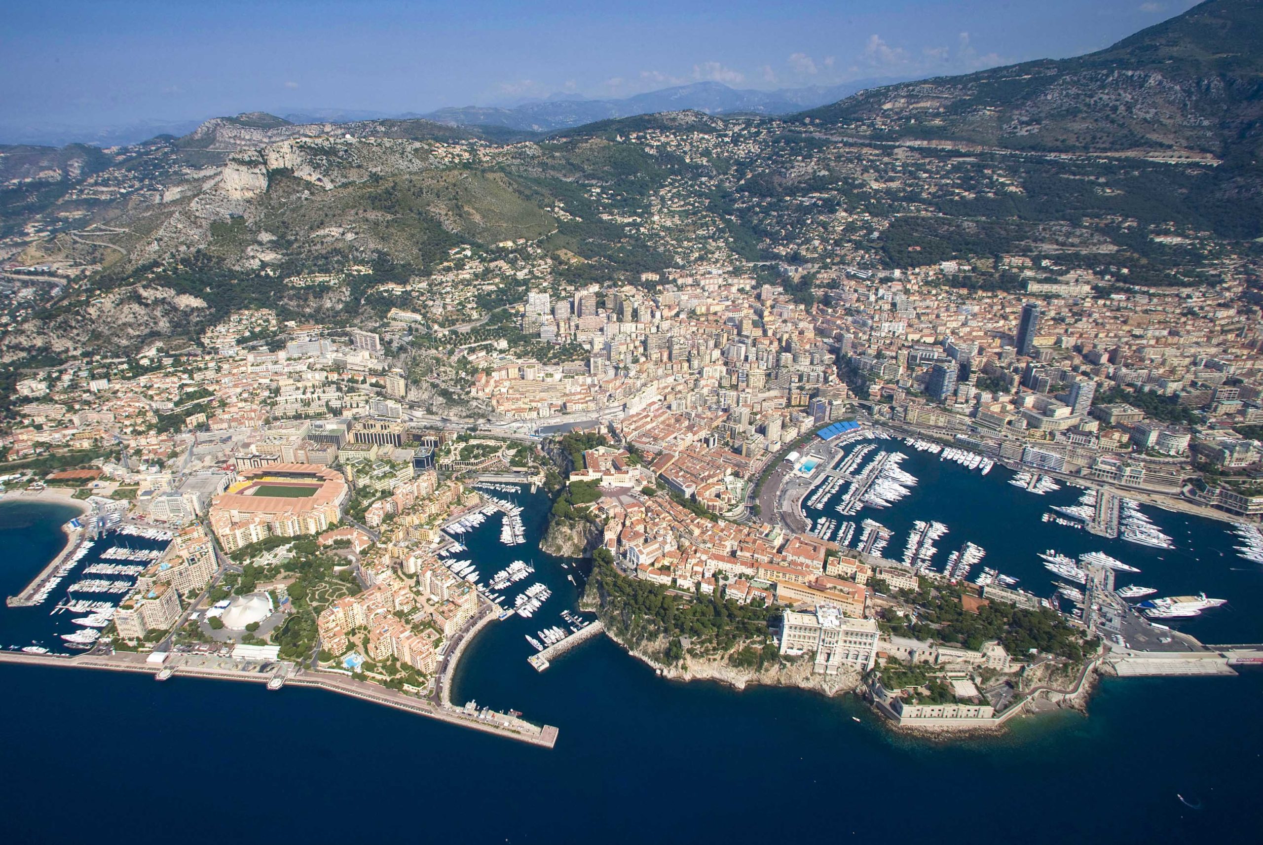 Rock of Monaco - Facts and Figures about Monaco © Monaco Press Centre Photos