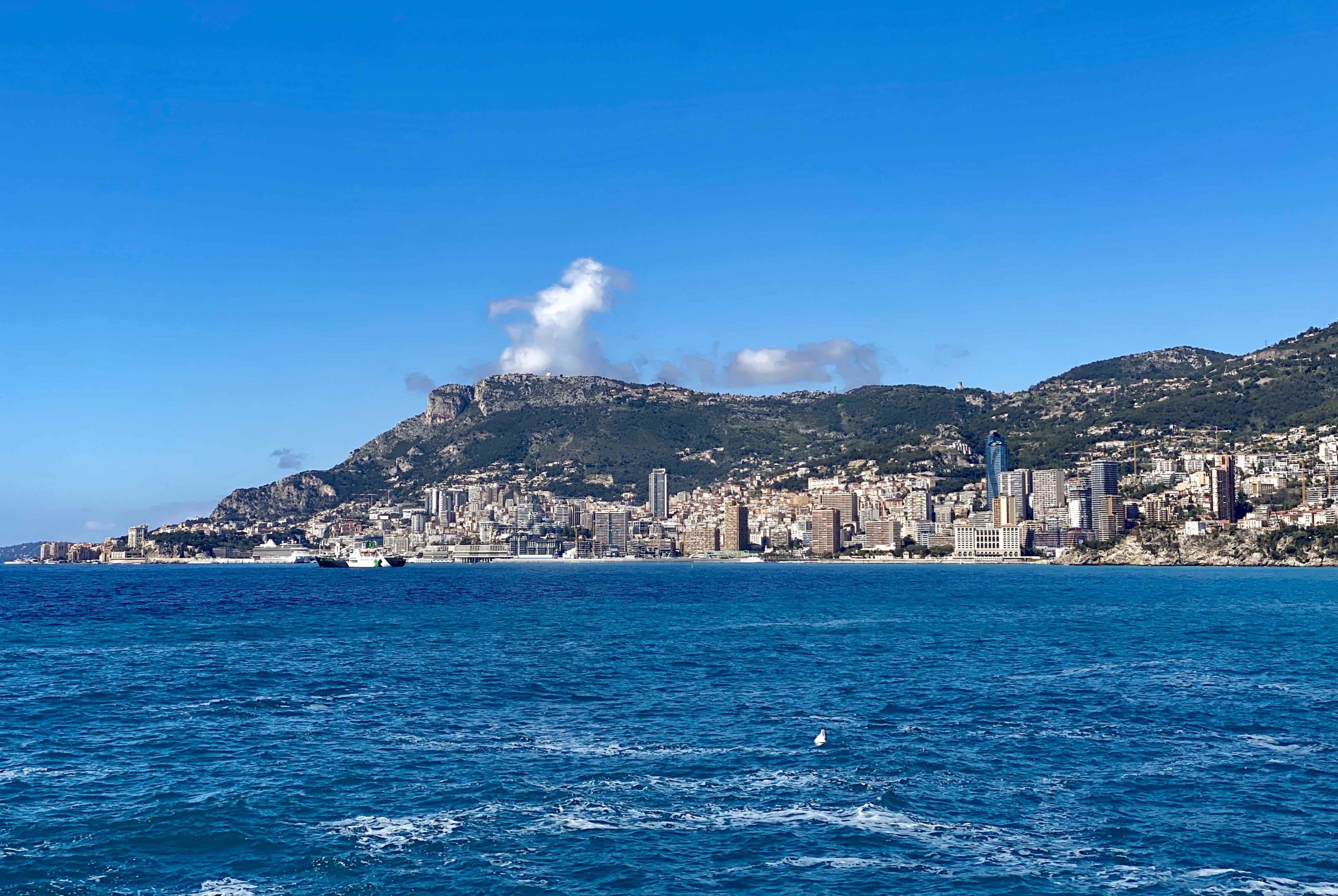 A view of Monaco from Cap Martin. Photo: @stefano.bagnasco via Twenty20
