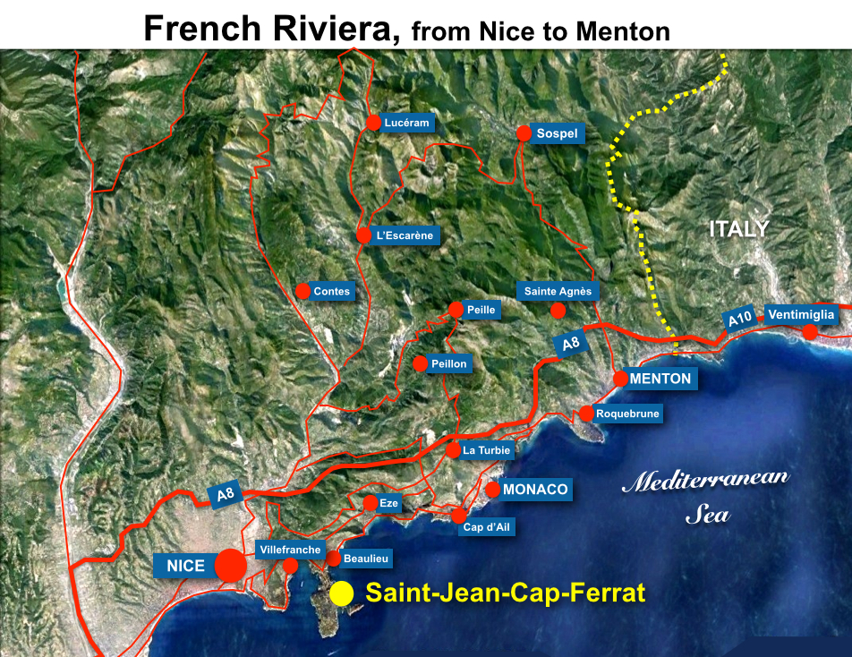 Plan De Saint Jean Cap Ferrat Les 120 Ans EHNCA