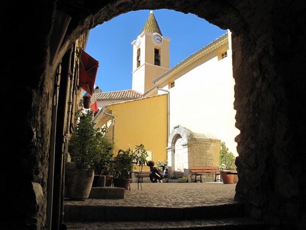 Sainte-Agnes Village by Tangopaso (Public Domain)