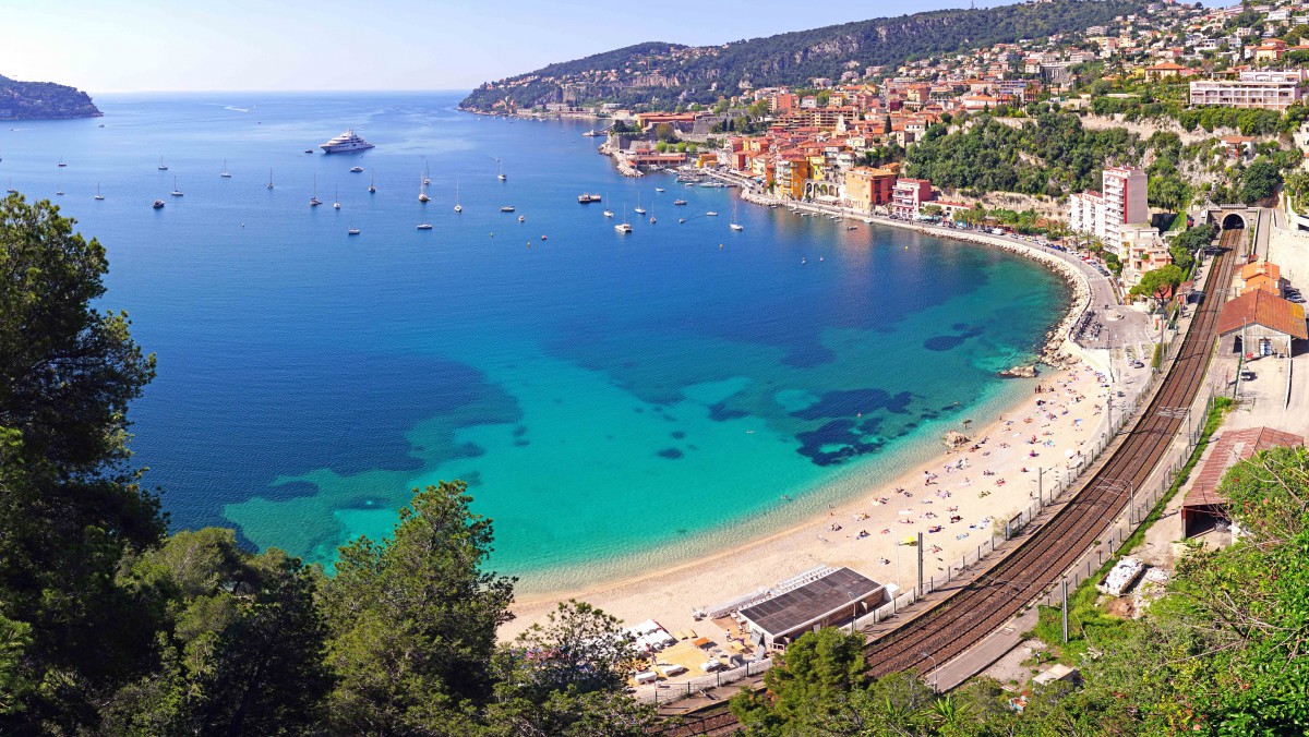 The seafront of Villefranche - Stock Photos from EQRoy - Shutterstock