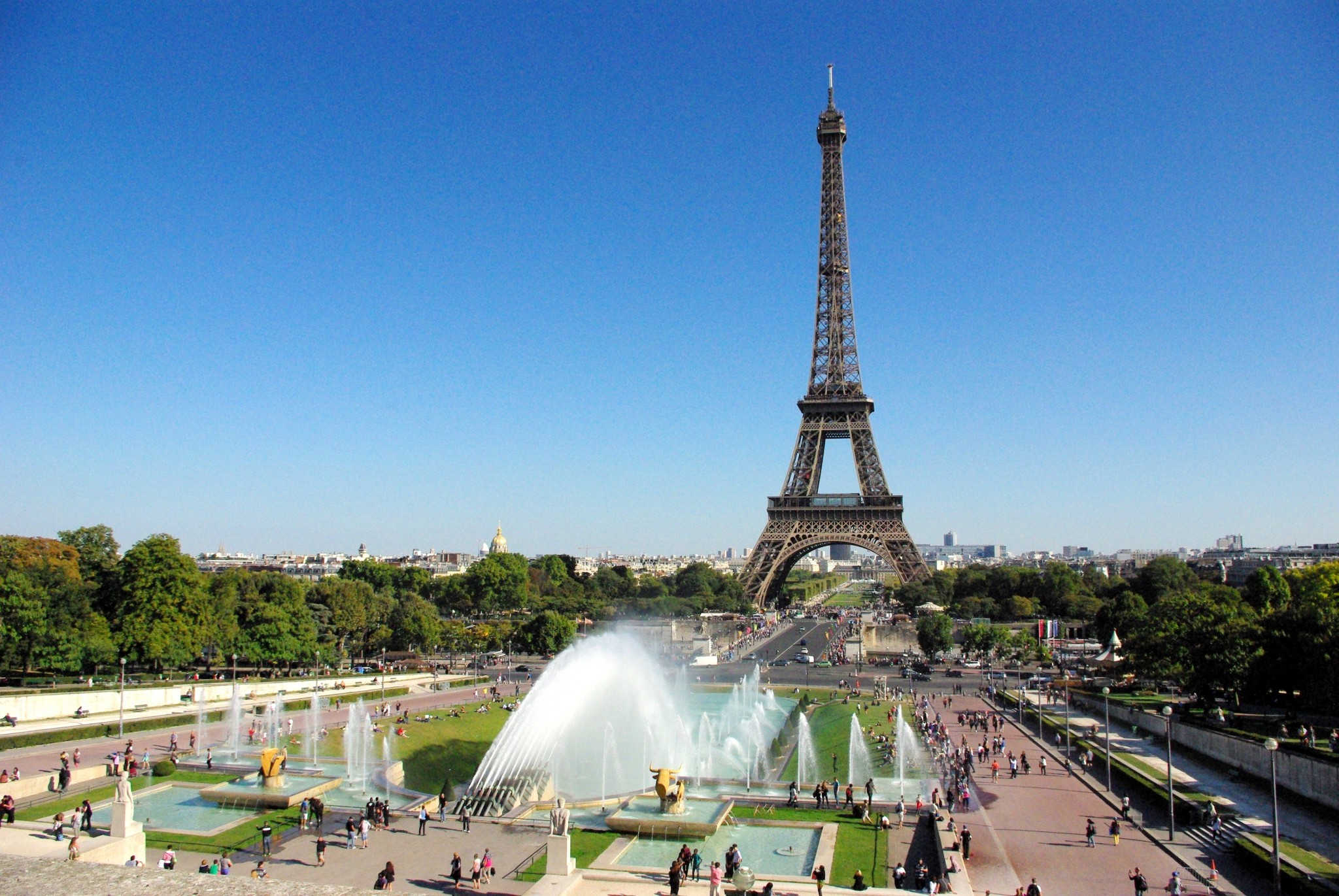 Trocadéro and Eiffel Tower