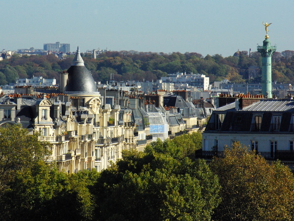 I Prefer Paris: Paris Rooftop Views: La Samaritaine, Hotel Le Fouquets, and  Institut du Monde Arabe