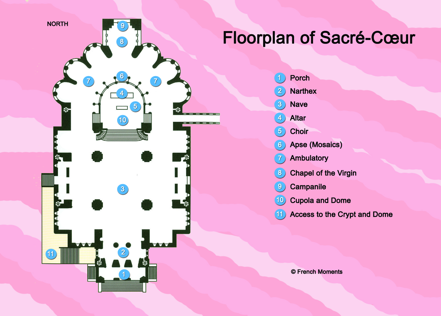Sacre Coeur Floorplan copyright French Moments