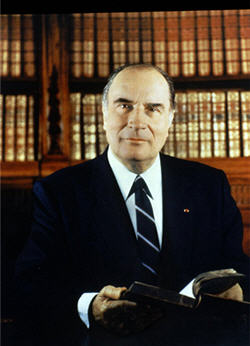François Mitterrand © La Documentation française. Photo Gisèle Freund.