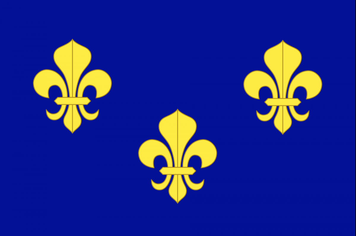 french flag 1777