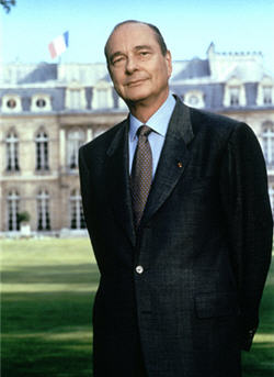 Jacques Chirac © La Documentation française. Photo Bettina Rheims.