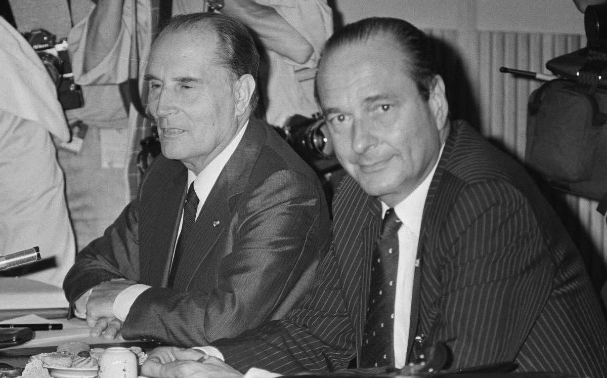 Mitterrand and Chirac © Bart Molendijk : Anefo - licence [CC0] from Wikimedia Commons
