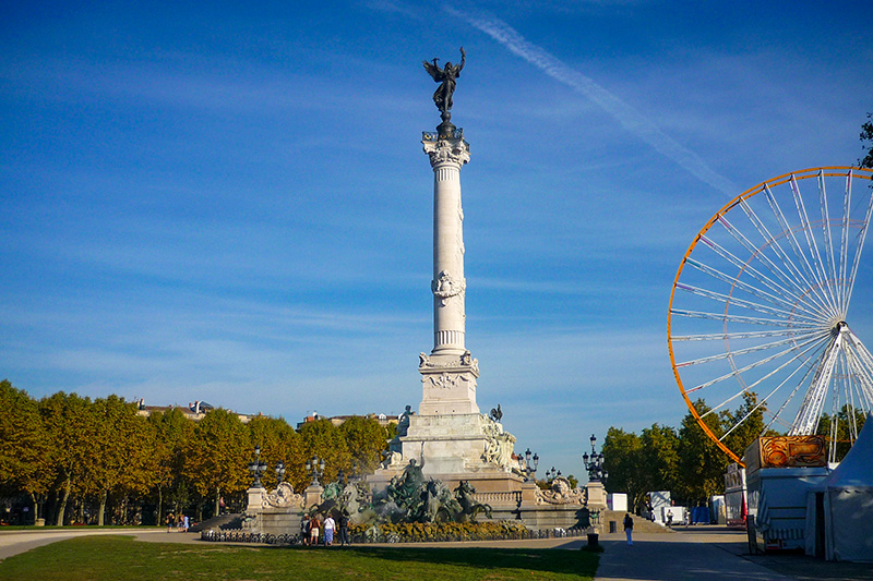 Monument aux Girondins. Bordeaux © French Moments