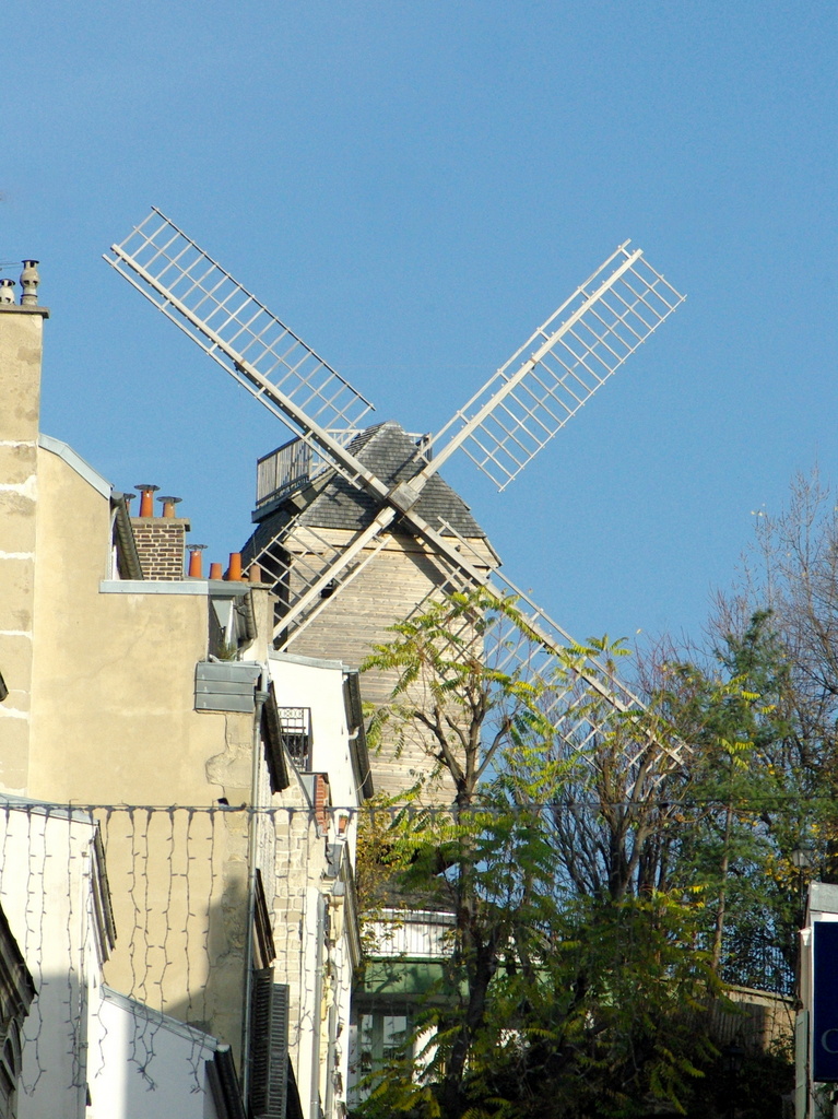 Windmills of Montmartre: Moulin Blute-Fin © French Moments
