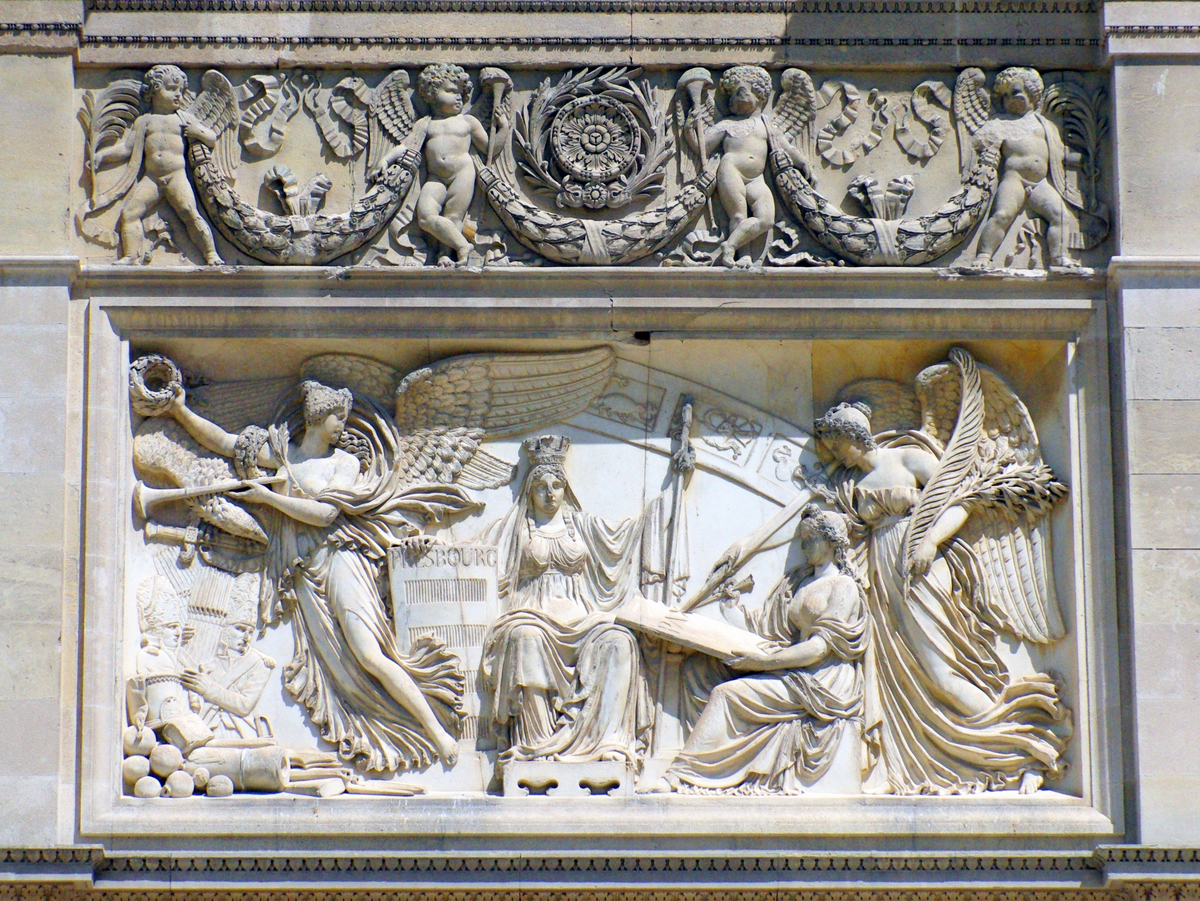 Bas-Reliefs on the Arc du Carrousel © French Moments
