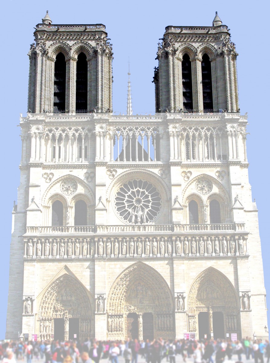 The towers, West Façade of Notre-Dame © French Moments