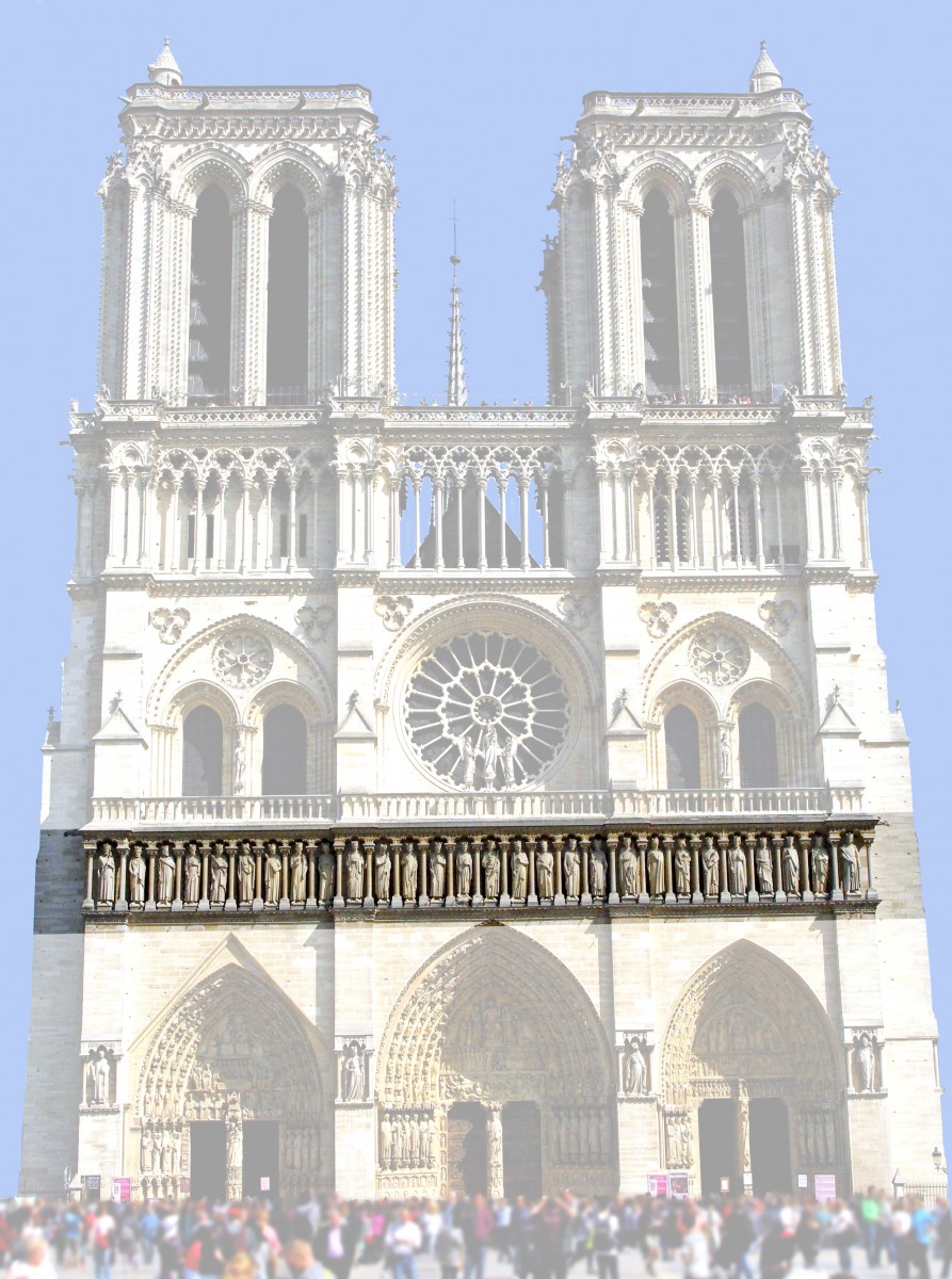 The Kings' gallery, West Façade of Notre-Dame © French Moments
