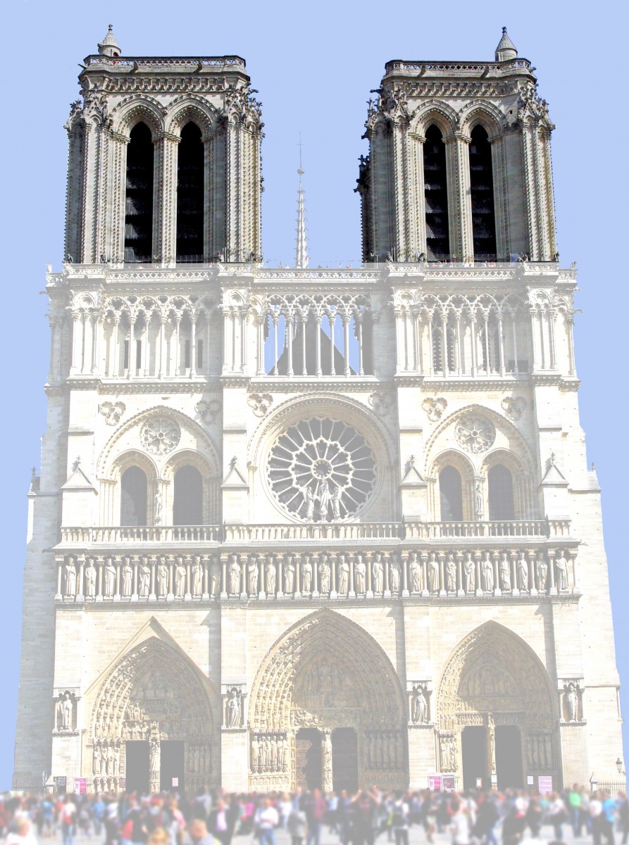 The towers, West Façade of Notre-Dame © French Moments