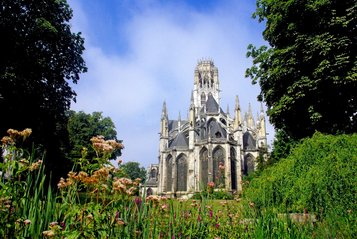 Chevet of Saint Ouen Abbey Church, Rouen © French Moments