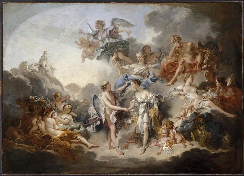 Le mariage de Psyché et de l'Amour by François Boucher