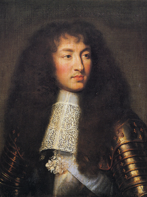 Louis XIV. aged 23 in 1661 by Charles Le Brun