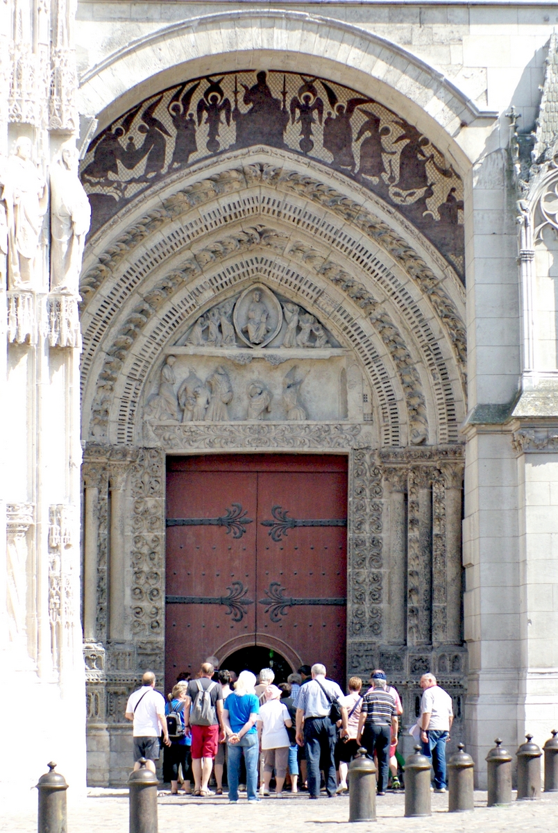 Portal Saint-Etienne, West Facade of Notre-Dame Cathedral in Rouen © French Moments