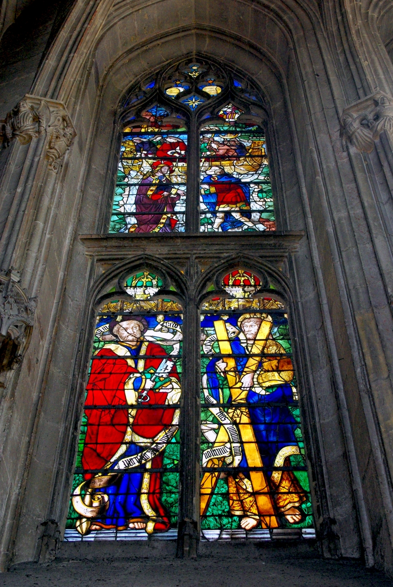 Stained-Glass windows in Tour de Beurre in Rouen Cathedral © French Moments