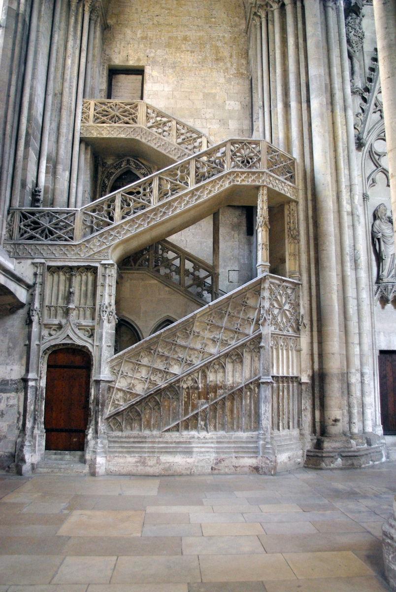 Escaliers des Libraires in Rouen Cathedral © French Moments